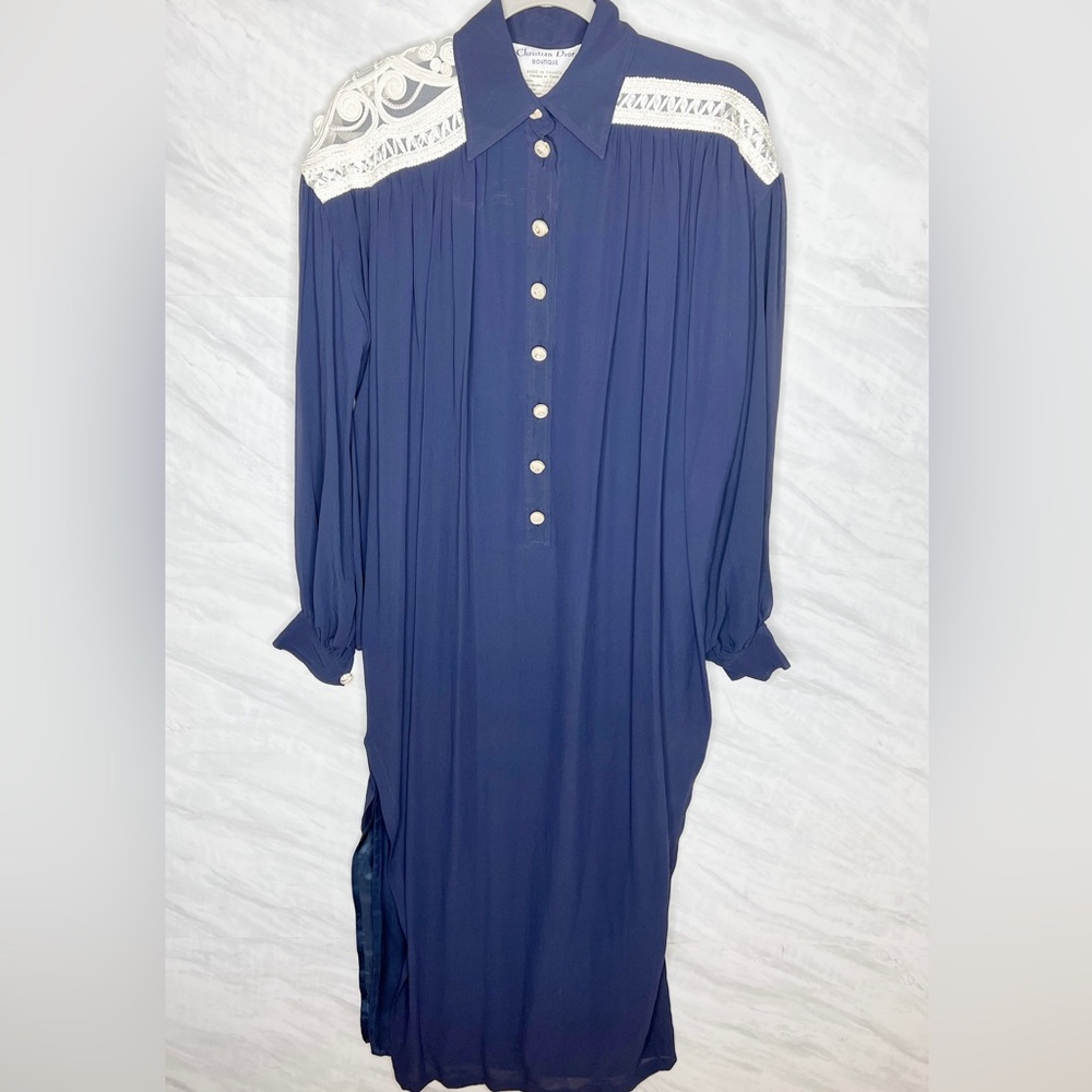 Christian Dior Vintage Cottagecore Gown 40